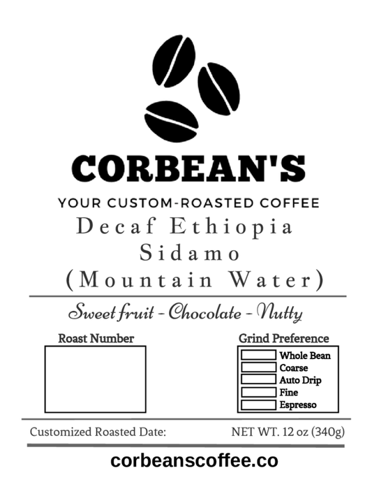 Decaf Ethiopia Sidamo (MWP)